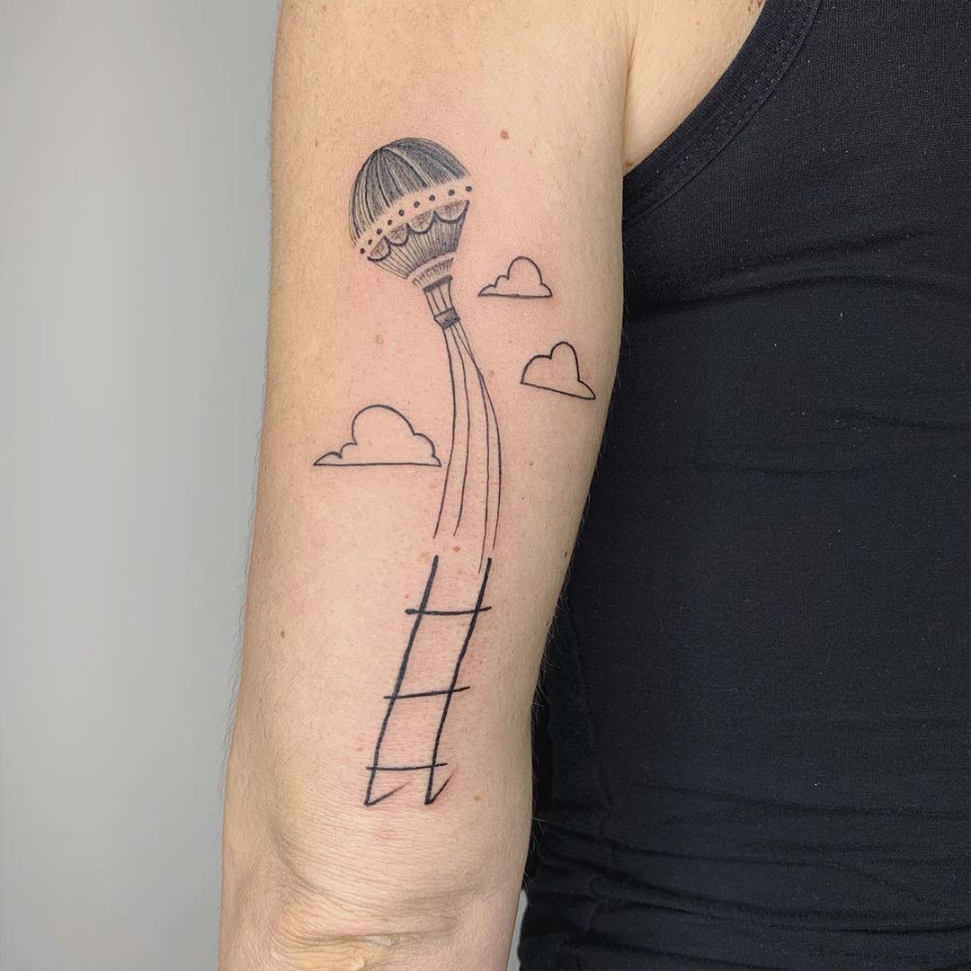 Dystopia flash tattoo - Yama Tattoo Studio - Rome